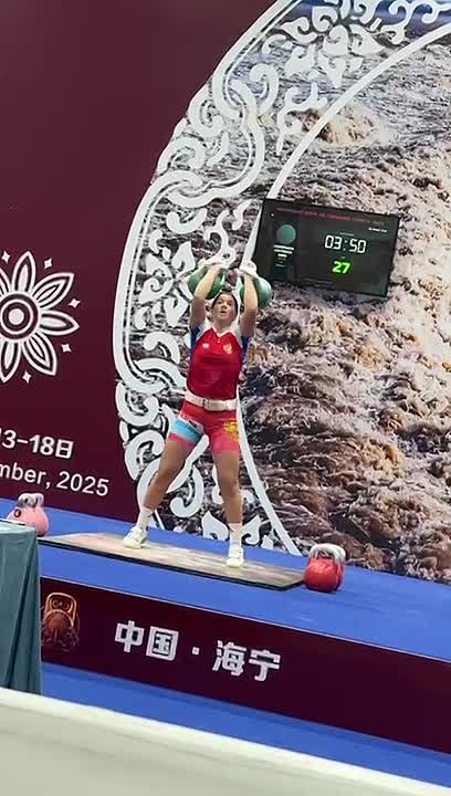 Спортсменка из Воронежской области стала чемпионкой мира по гиревому спорту