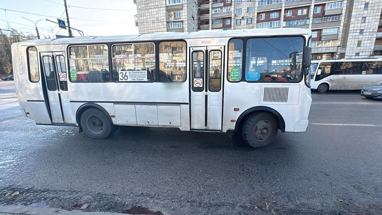 В Воронеже водитель автобуса сбил пешехода