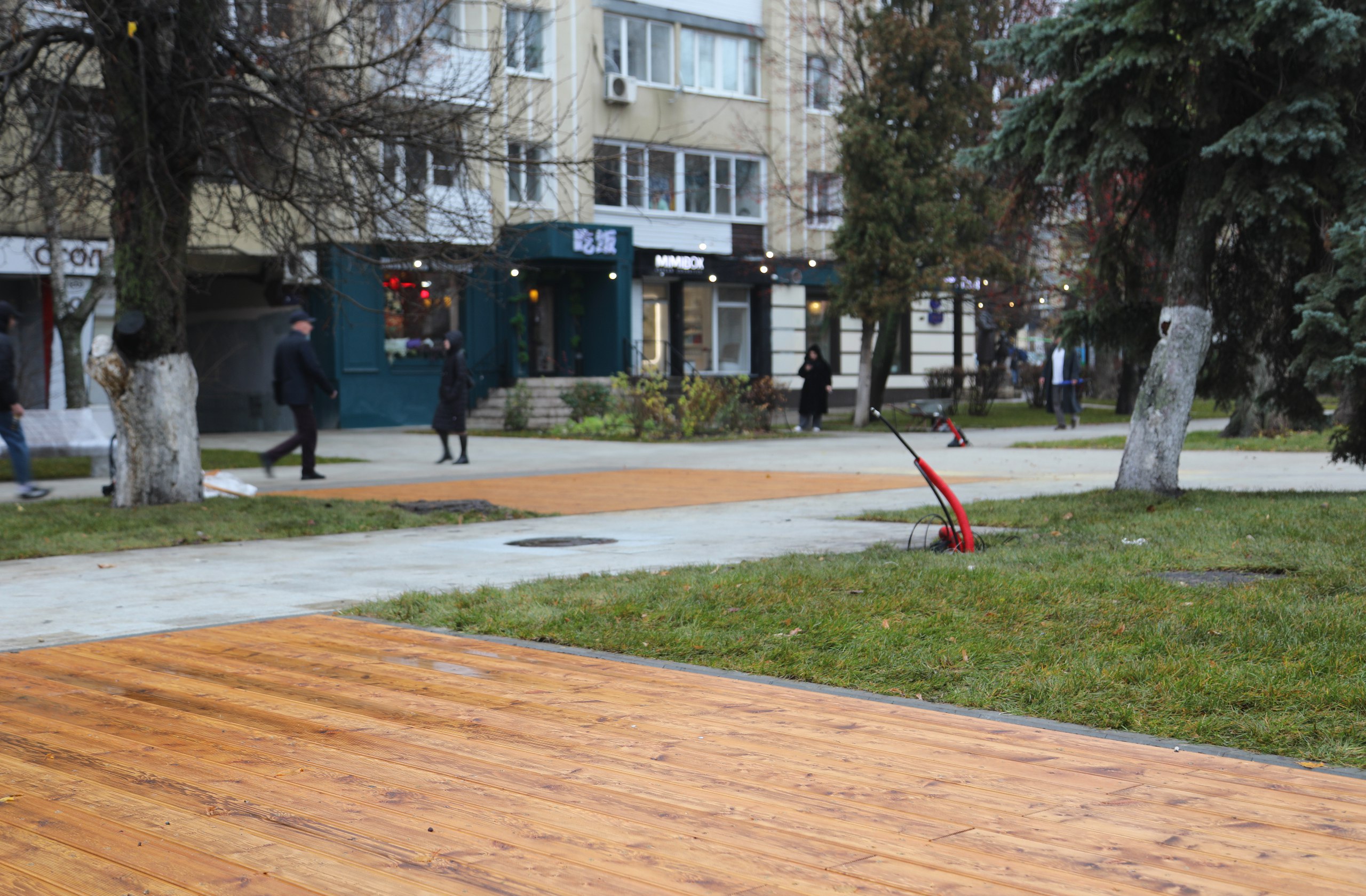 Сергей Петрин: Продолжаю рассказывать о работах по благоустройству первой очереди улицы Карла Маркса Сергей Петрин: Продолжаю рассказывать о работах по благоустройству первой очереди улицы Карла Маркса