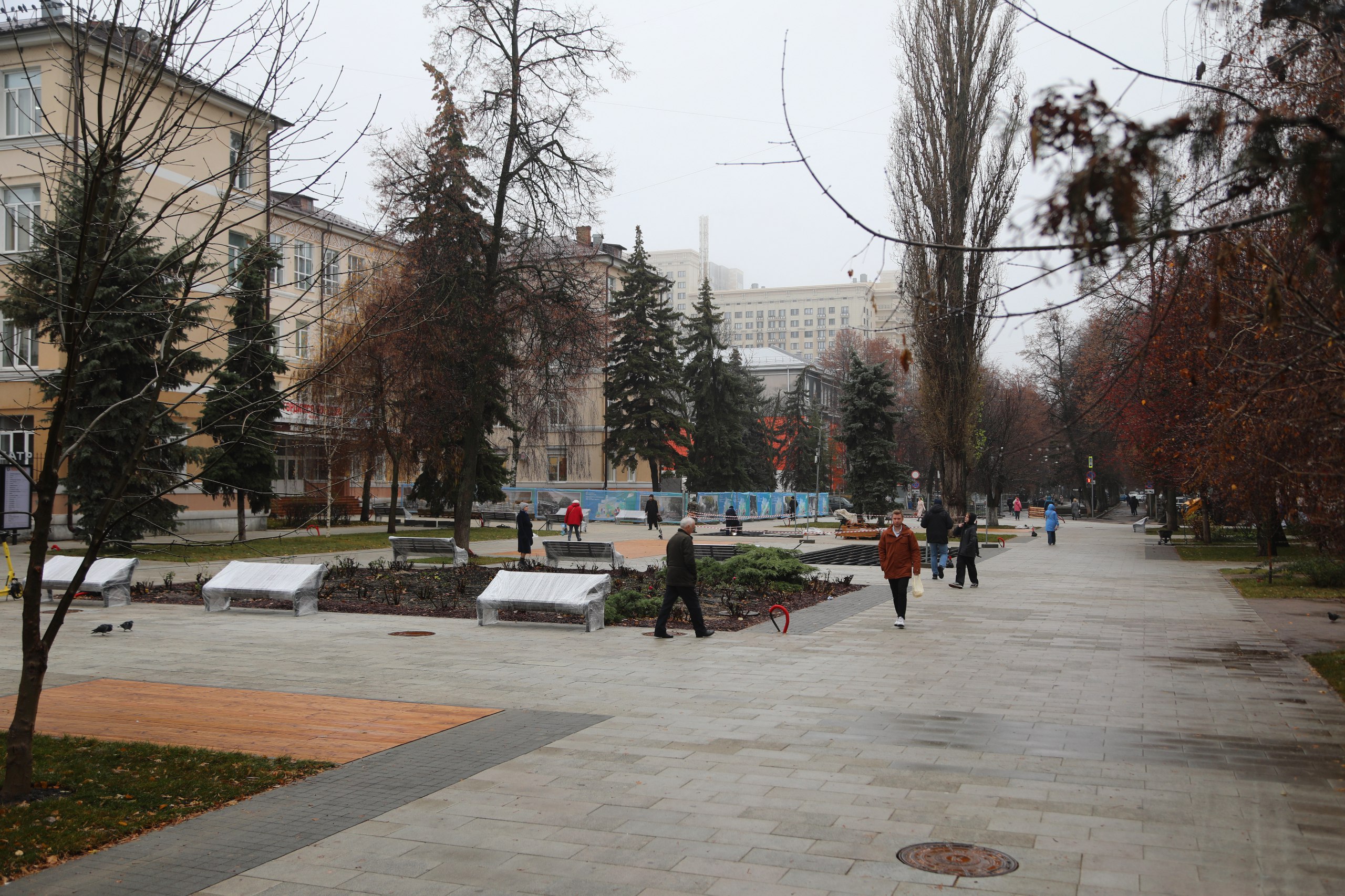 Сергей Петрин: Продолжаю рассказывать о работах по благоустройству первой очереди улицы Карла Маркса Сергей Петрин: Продолжаю рассказывать о работах по благоустройству первой очереди улицы Карла Маркса