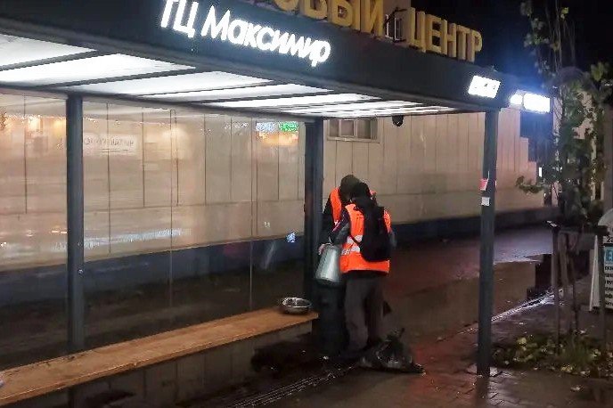 Погода – не помеха работам по уборке улично-дорожной сети Погода – не помеха работам по уборке улично-дорожной сети