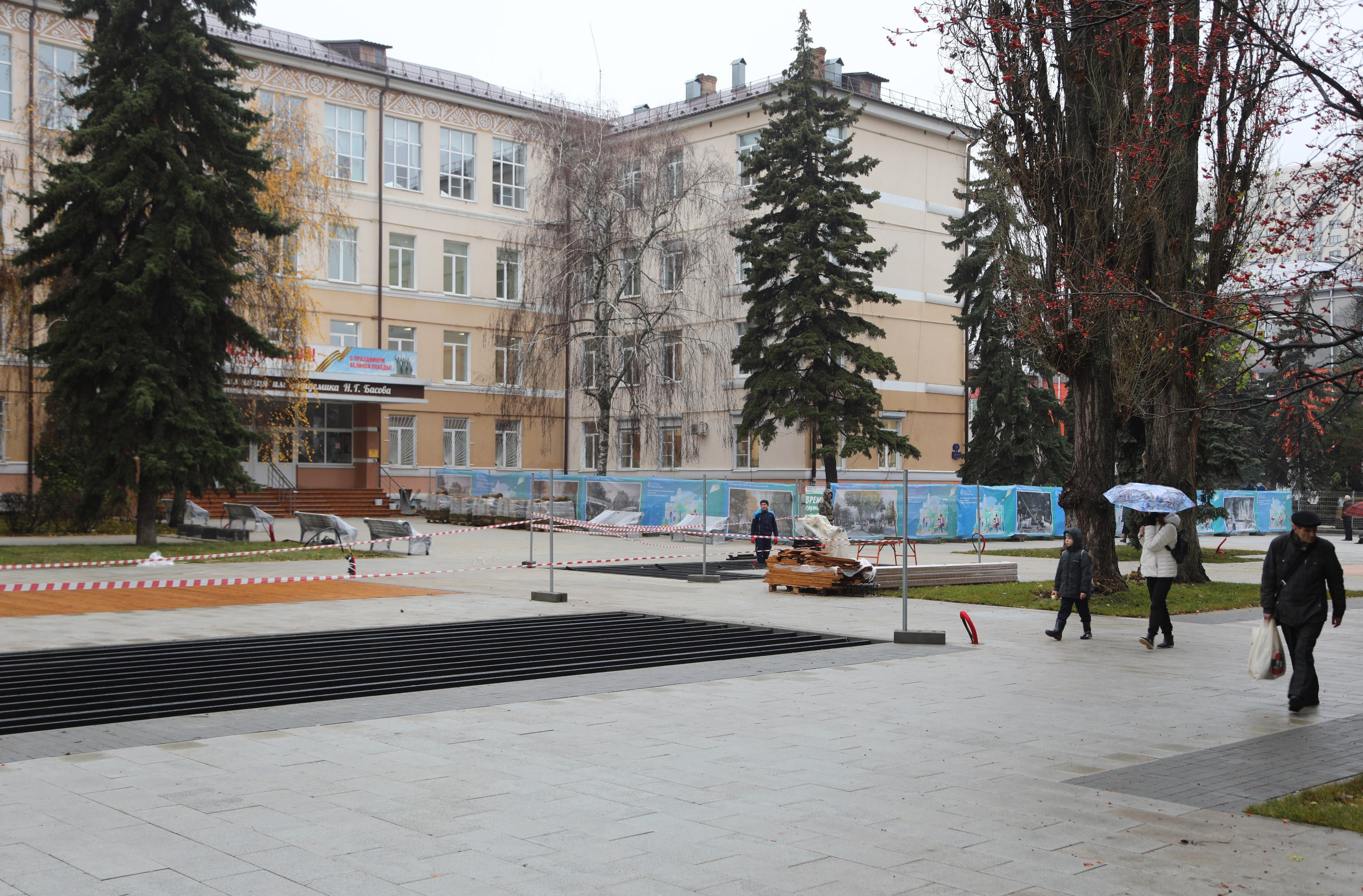 Сергей Петрин: Продолжаю рассказывать о работах по благоустройству первой очереди улицы Карла Маркса