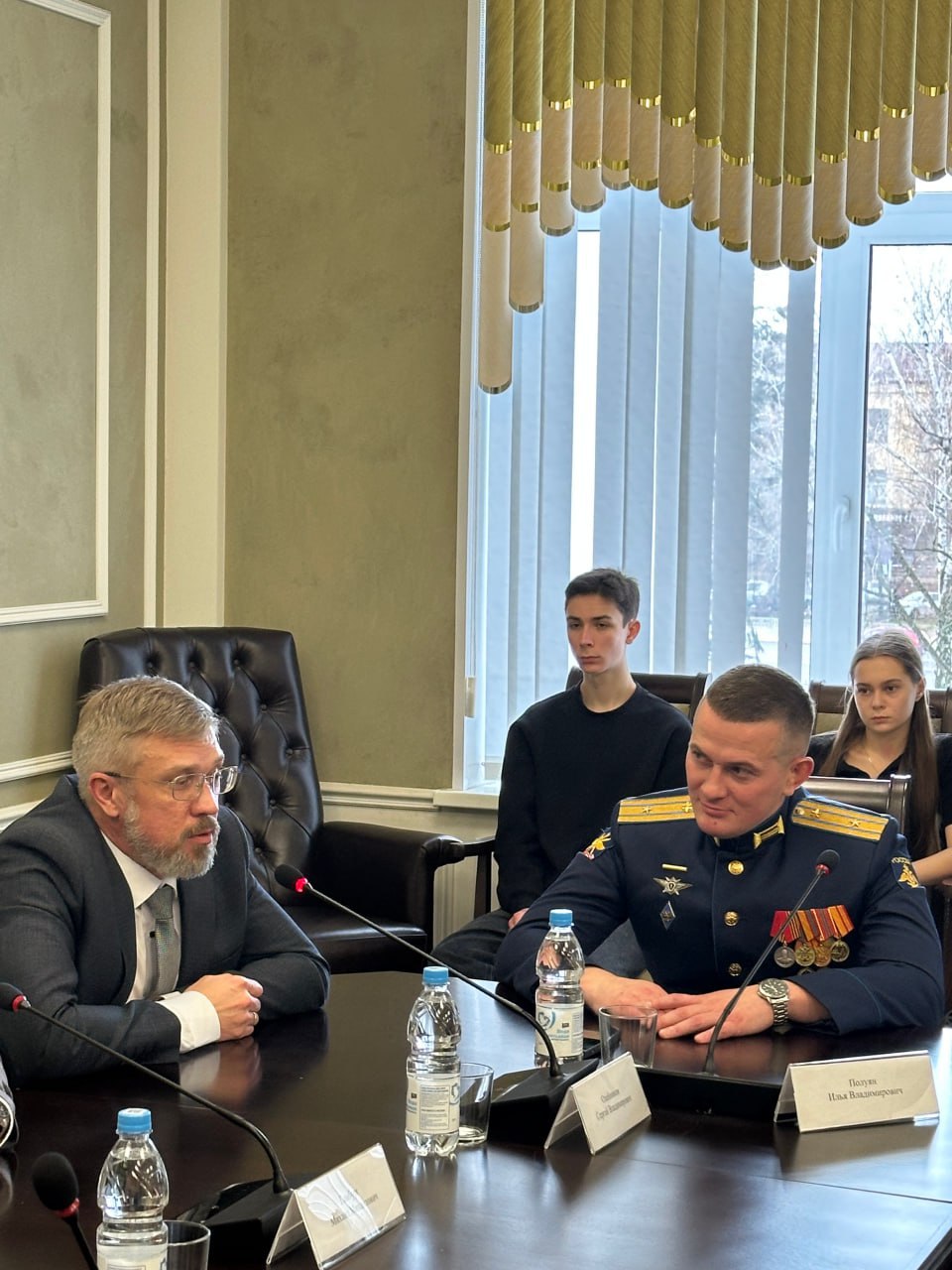 В Воронежском государственном техническом университете прошла важная встреча студентов с участниками программы «Герои Земли Воронежской» В Воронежском государственном техническом университете прошла важная встреча студентов с участниками программы «Герои Земли Воронежской»