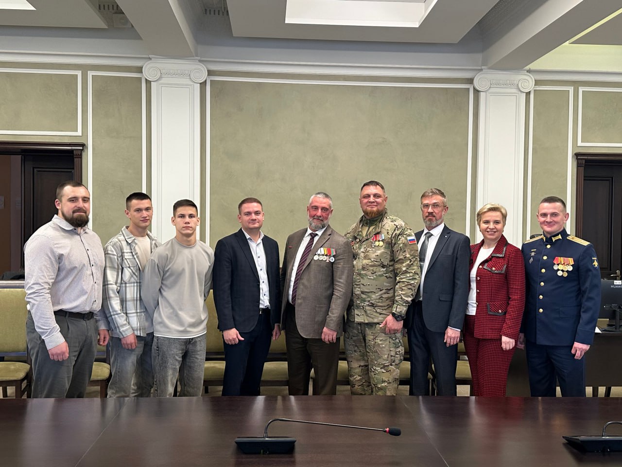 В Воронежском государственном техническом университете прошла важная встреча студентов с участниками программы «Герои Земли Воронежской»