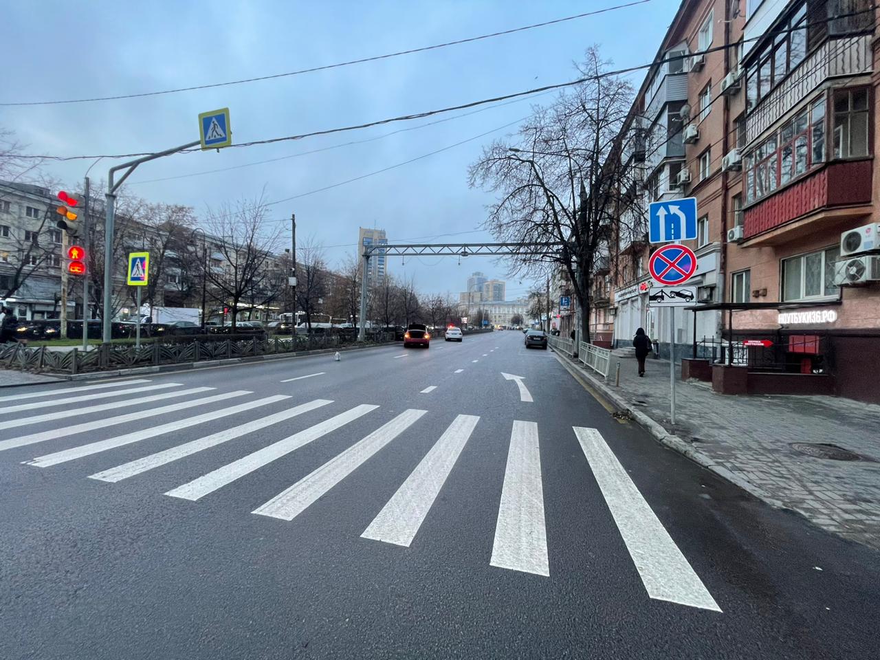 В Воронеже сотрудники Госавтоинспекции устанавливают обстоятельства наезда на пешехода