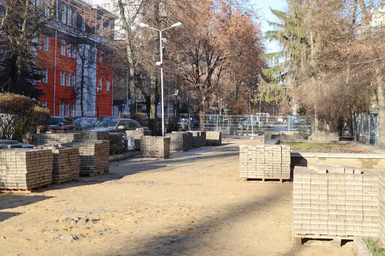 Сергей Петрин: Как и было запланировано, подрядчик ведет работы по благоустройству второго этапа на улице Карла Маркса Сергей Петрин: Как и было запланировано, подрядчик ведет работы по благоустройству второго этапа на улице Карла Маркса