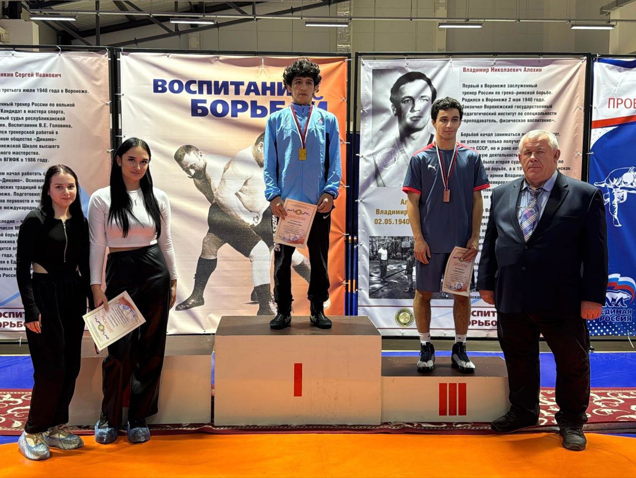 Воронежские борцы завоевали 3 золотые и 1 бронзовую награду на Всероссийских соревнованиях