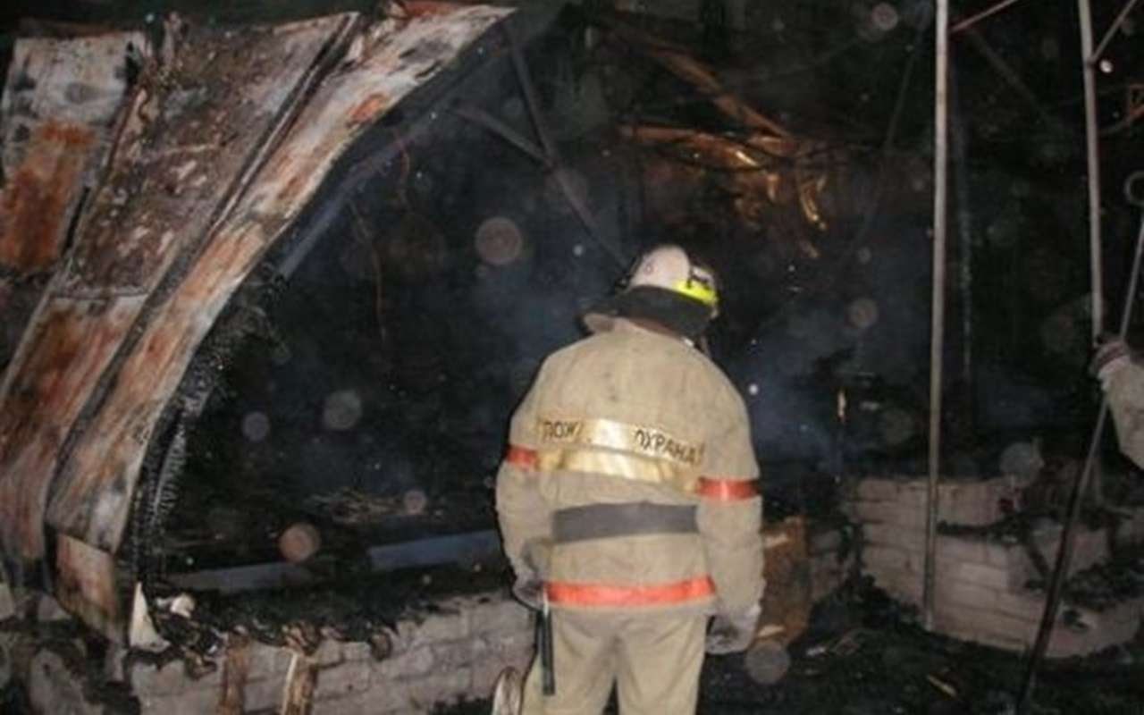 В Рамонском районе загорелся дом