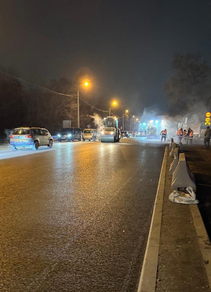 Сергей Петрин: Работы по расширению проезда от новой развязки улиц Минской и Остужева и «кольца» Брусилова-Димитрова вышли на финальную стадию Сергей Петрин: Работы по расширению проезда от новой развязки улиц Минской и Остужева и «кольца» Брусилова-Димитрова вышли на финальную стадию