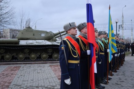 Генерал-майор юстиции Антон Решетов принял участие в церемонии, посвященной Дню Героев Отечества