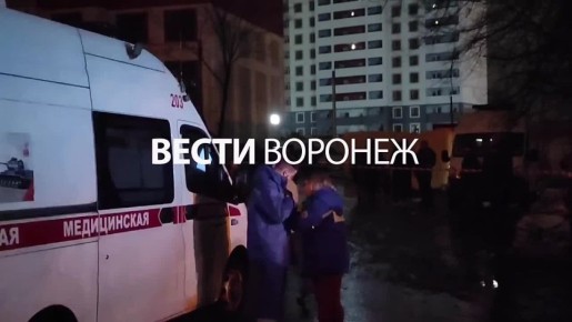 Ещё кадры с места прилёта в левобережной части Воронежа