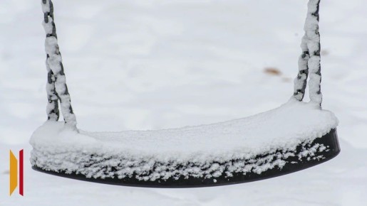 За ночь в Воронеже выпало два сантиметра снега