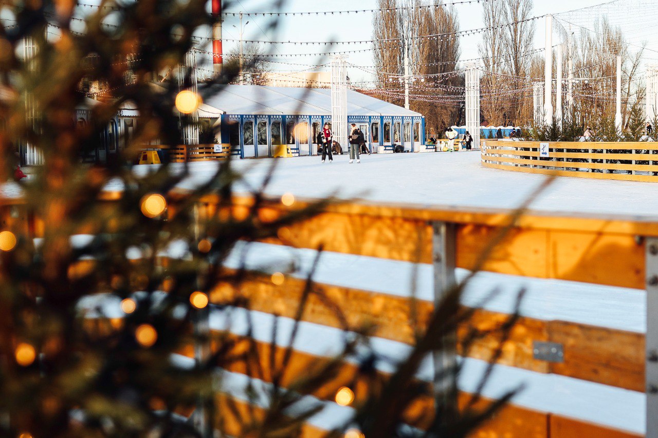 Первый день на ледовой арене