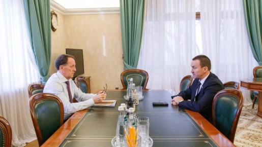 Зампред Госдумы Алексей Гордеев и председатель Воронежской областной думы Юрий Матузов обсудили изменения законодательства в сфере местного самоуправления