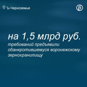 Арбитражный суд Воронежской области принял к производству заявления Сбербанка, его структуры ООО «Сбербанк факторинг», а также Металлургического инвестиционного банка об установлении требований кредитора в рамках банкротства...