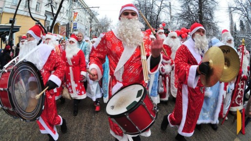 В Воронеже пройдет парад Дедов Морозов
