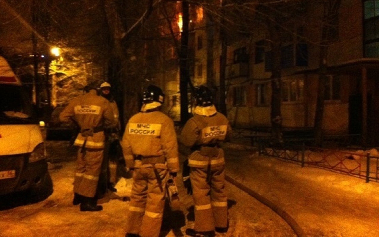 Трое детей пострадали и один человек погиб на пожаре в Советском районе Воронежа