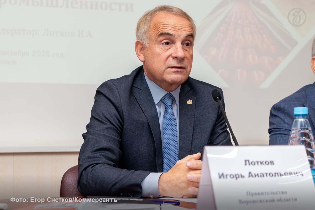 Игорь Лотков назначен и. о. вице-губернатора Воронежской области