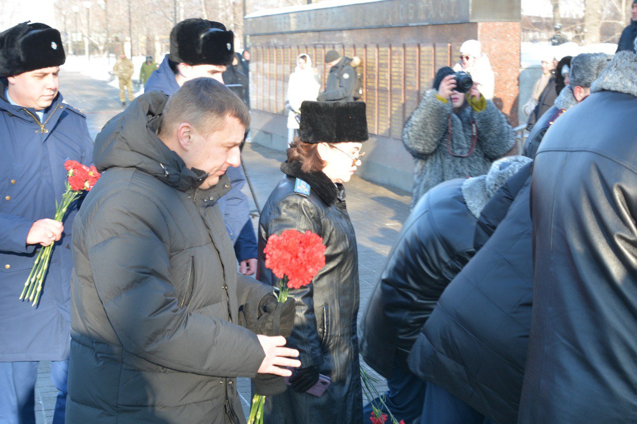 Председатель Воронежской городской Думы, Герой России Андрей Дьяченко Председатель Воронежской городской Думы, Герой России Андрей Дьяченко