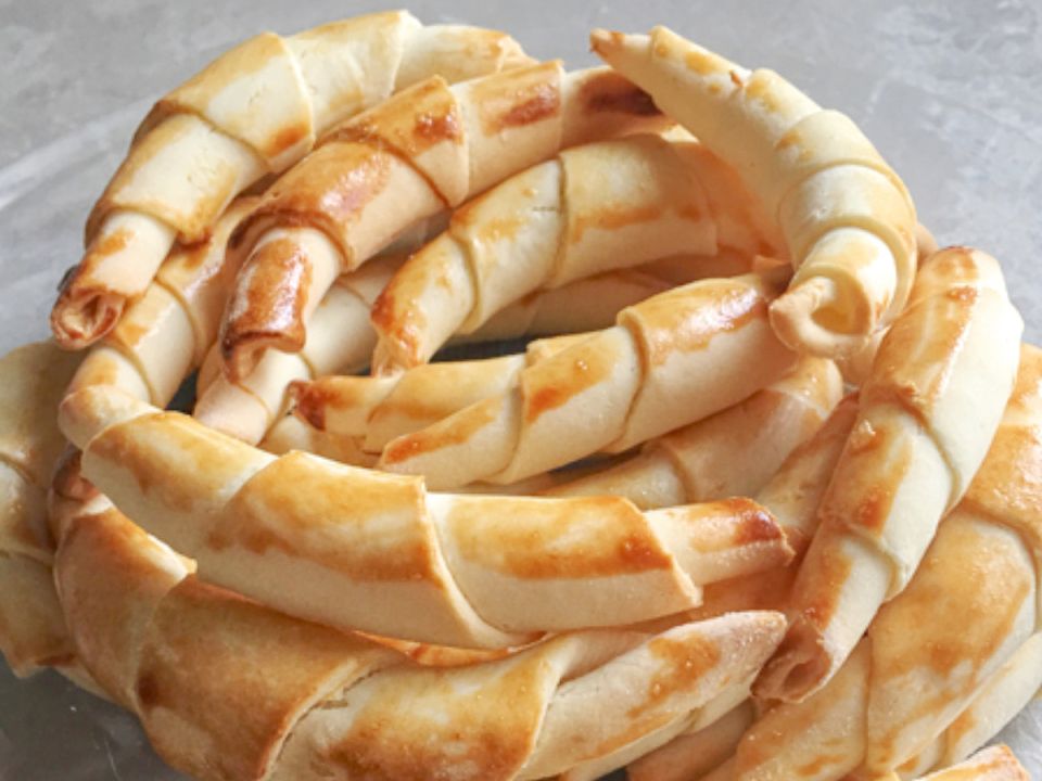 Легкие рогалики из рисовой муки: безглютеново и просто