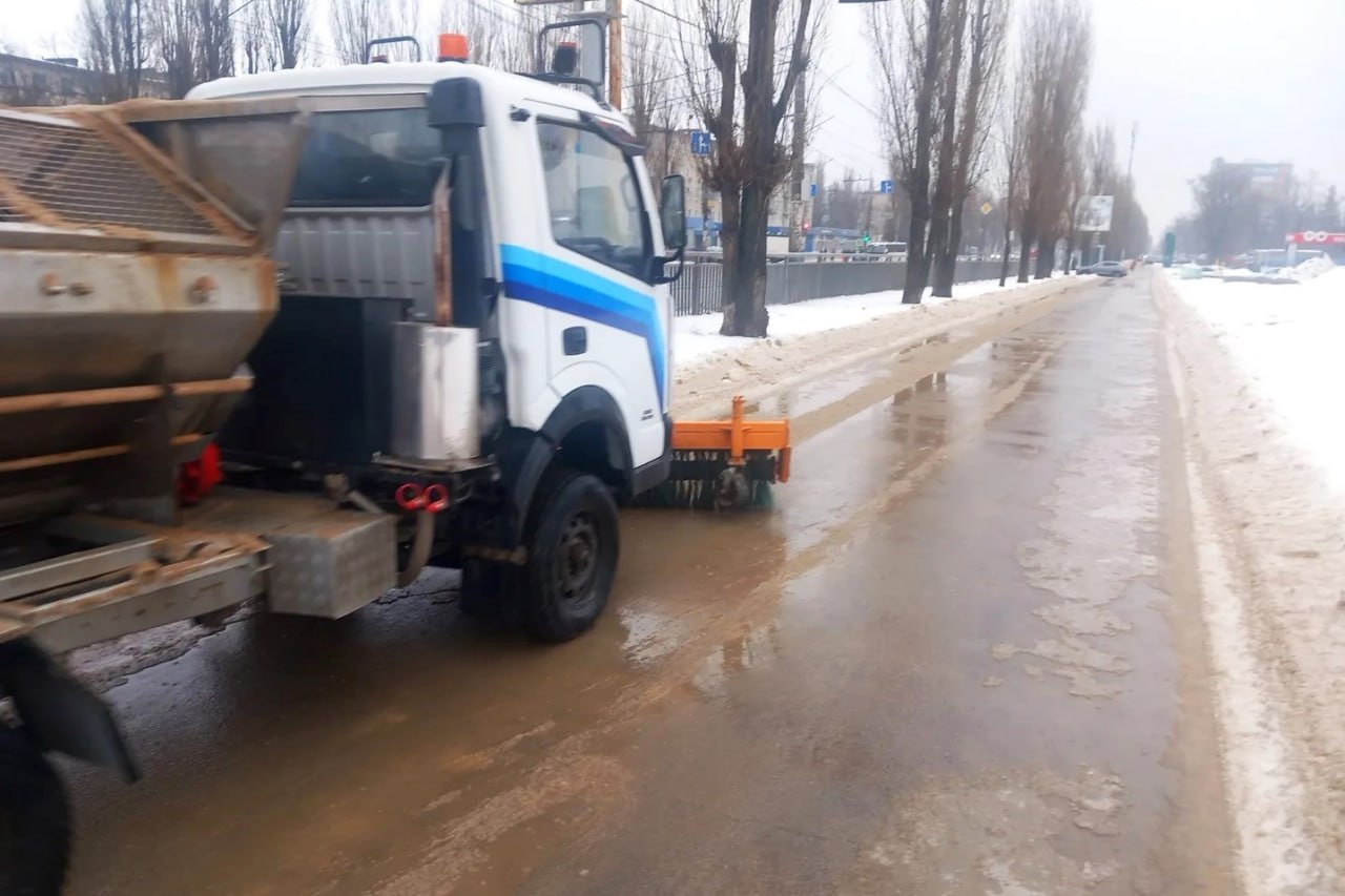 Зимние работы на территории района не останавливаются Зимние работы на территории района не останавливаются