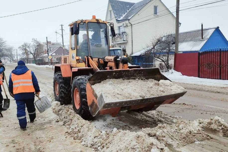 Зимние работы на территории района не останавливаются Зимние работы на территории района не останавливаются