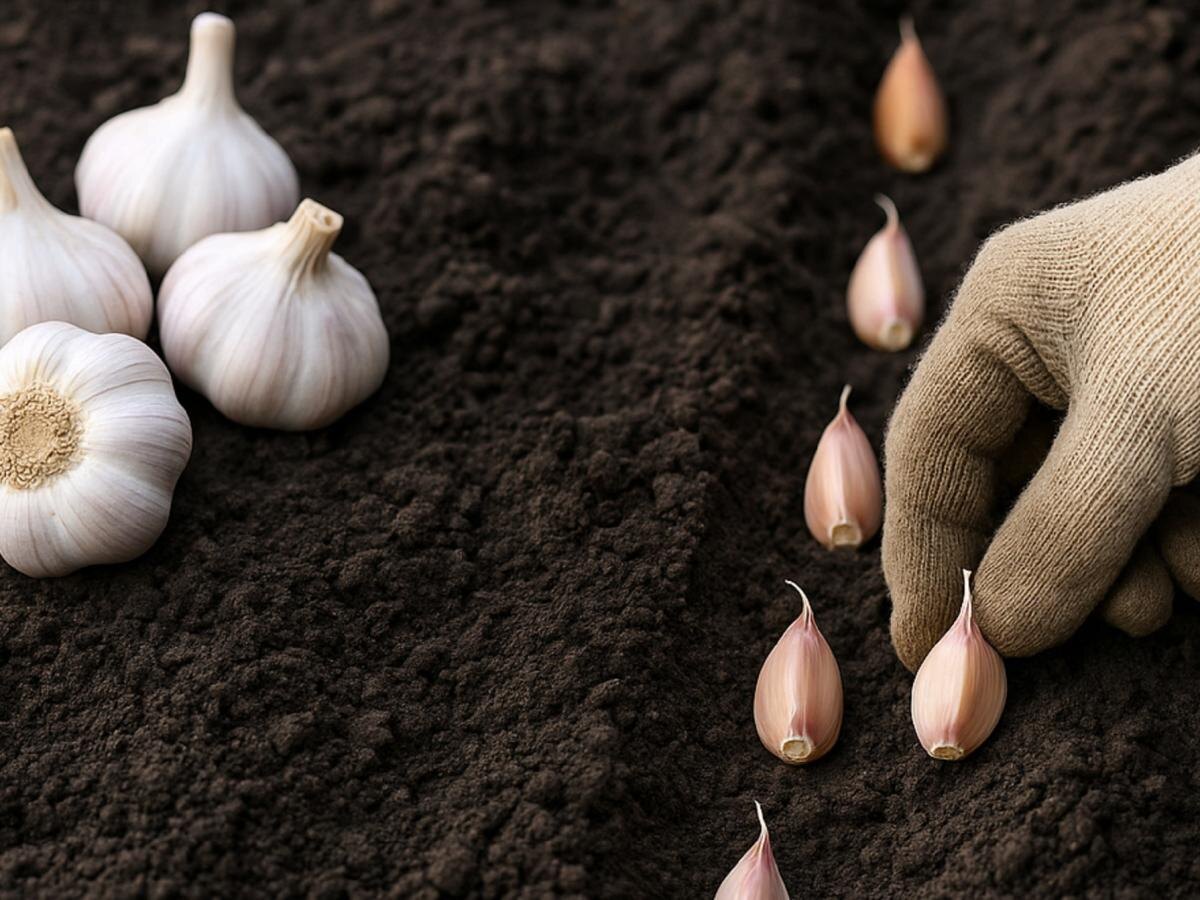 Как избежать осенних ошибок при посадке чеснока под зиму