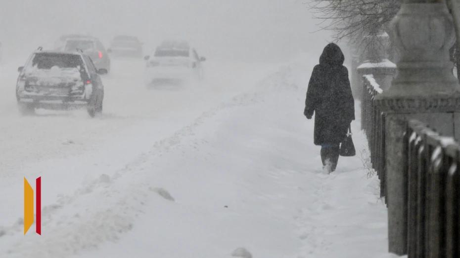 Воронежцев из-за ухудшения погоды попросили воздержаться от поездок