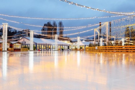 Каток на «Адмиралтейке» сегодня не будет работать из-за осадков