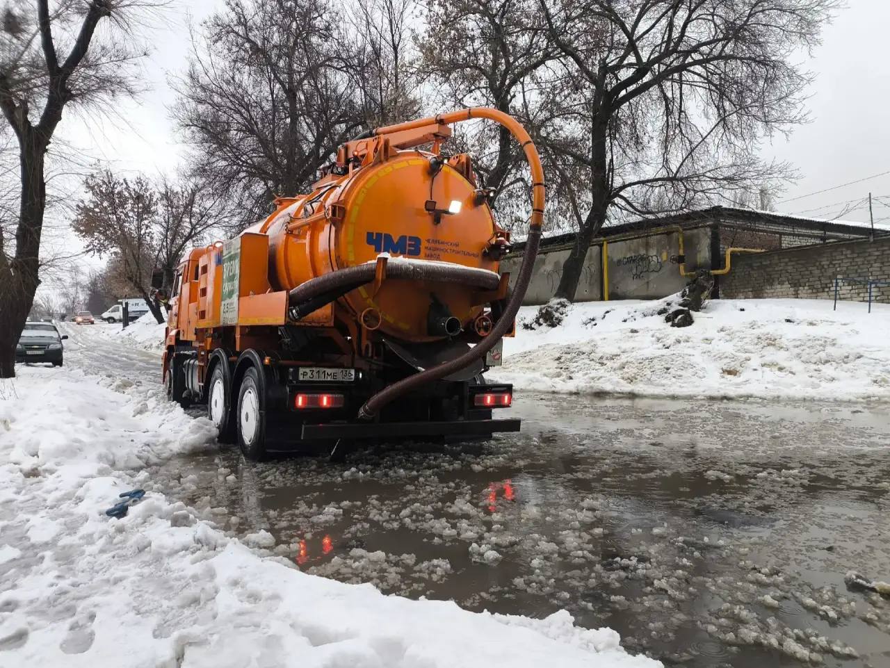 #уборка_Воронежа в ночь с 15 на 16 февраля #уборка_Воронежа в ночь с 15 на 16 февраля