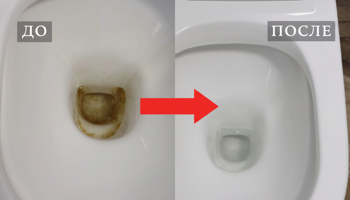 Как дорого очистить унитаз за копейки