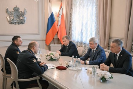 Губернатор обсудил с руководством ФСИН России вопросы взаимодействия