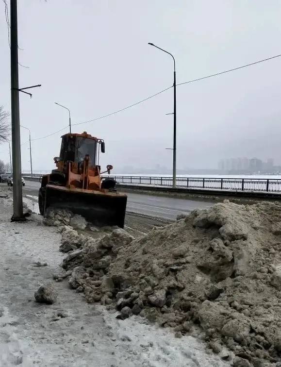 #уборка_Воронежа днем 24 февраля #уборка_Воронежа днем 24 февраля