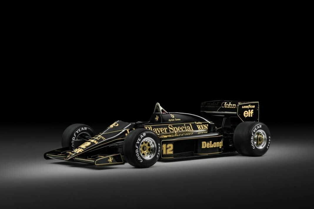 На аукционе появится легендарный Lotus 98T Айртона Сенны с мощным турбо-V6