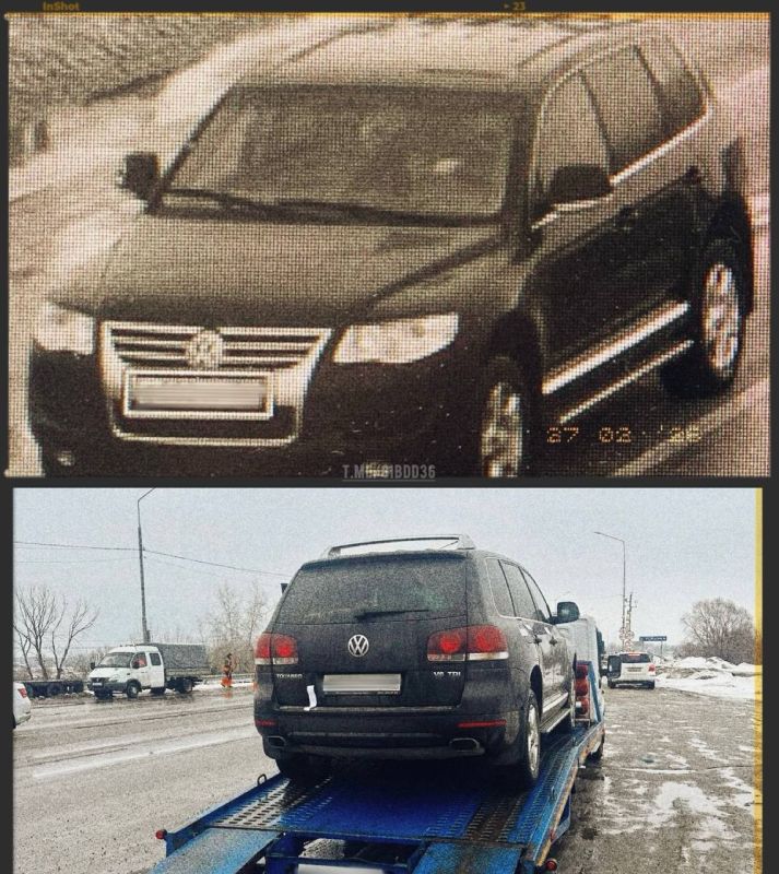 ����������� ����������� ���������� �������� Volkswagen Touareg � 55 ������������� ��������