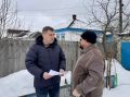 Провёл выездную встречу с жителями улицы Полякова Левобережного района