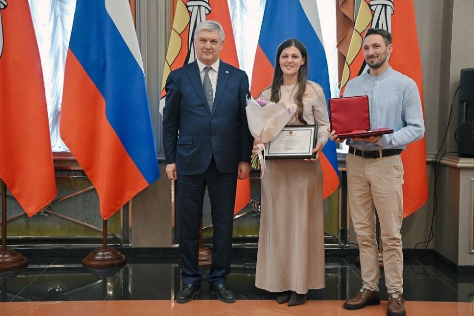 В Воронежской области многодетные семьи получили государственные награды