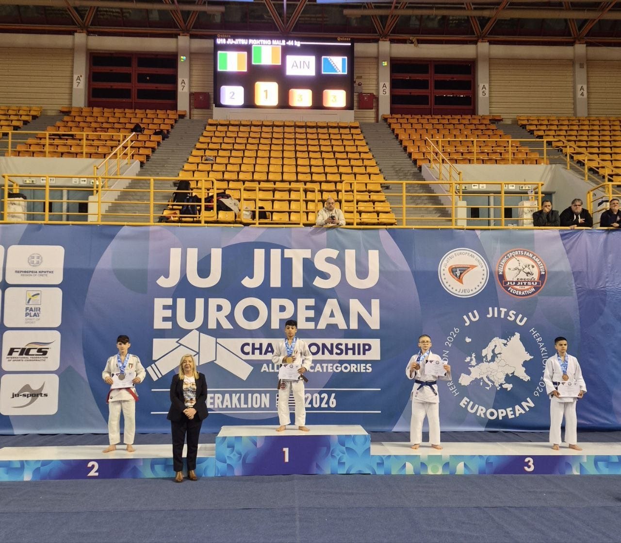 Двое воронежских спортсменов завоевали медали в Чемпионате и Первенстве Европы по джиу-джитсу