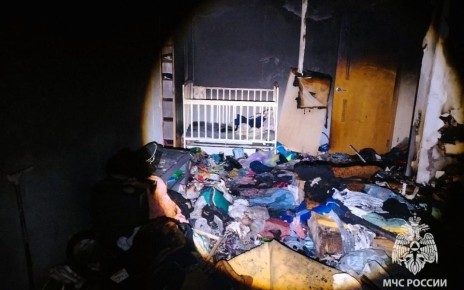 В Советском районе Воронежа во время пожара в пятиэтажке погибла 3-летняя девочка