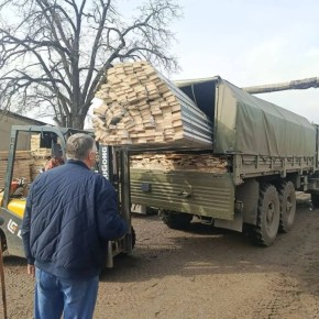 Лискинцы передали участникам СВО стройматериалы на 260 тыс рублей