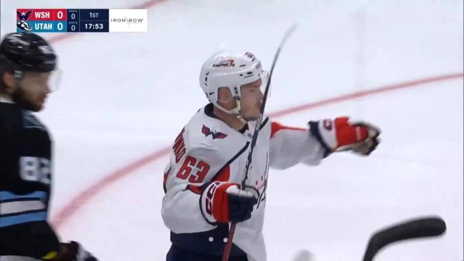 Воронежский хоккеист, играющий с Александром Овечкиным, оформил первый дубль в НХЛ