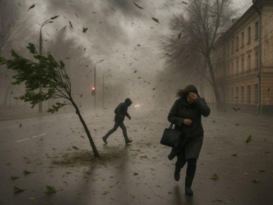 О ветре, способном раскачивать стволы деревьев, предупредили воронежцев