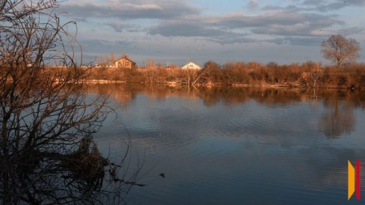 В Боброве автомобиль съехал в пруд: пострадал 33-летний мужчина