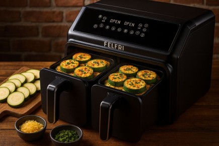 Золотистые кабачки в аэрогриле: простое и изысканное блюдо для любого стола