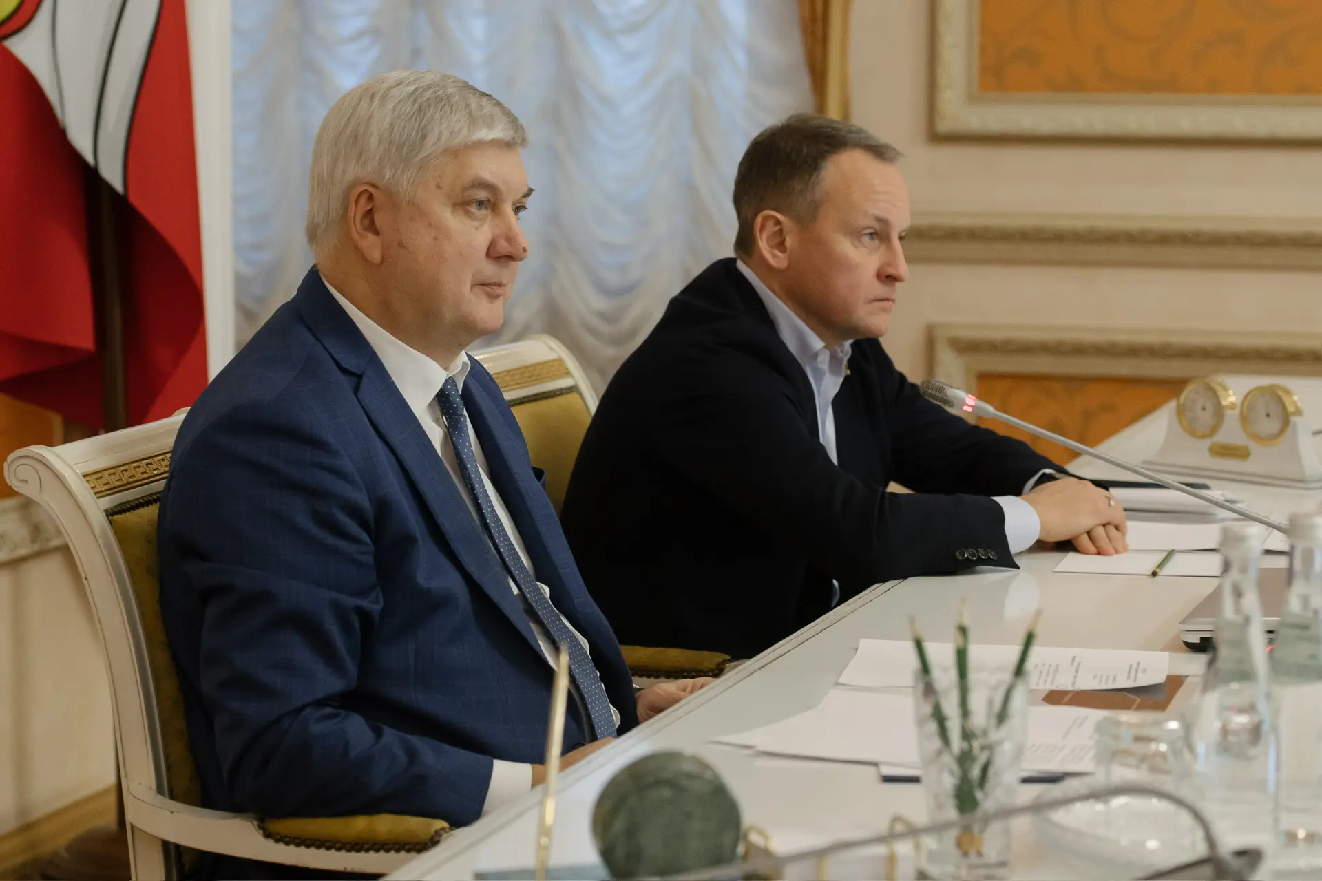 Александр Гусев: Сегодня наш регион посещают депутат Государственной Думы Александр Сидякин и генеральный директор ООО «Газпром межрегионгаз» Сергей Густов