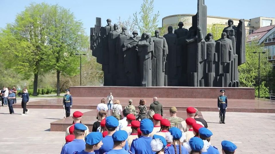 Воронеж в десятый раз встретил «Огонь Памяти»