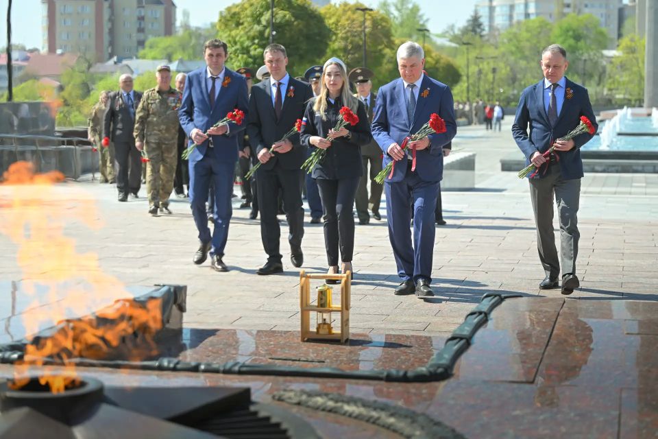 В Воронеж прибыл «Огонь памяти»