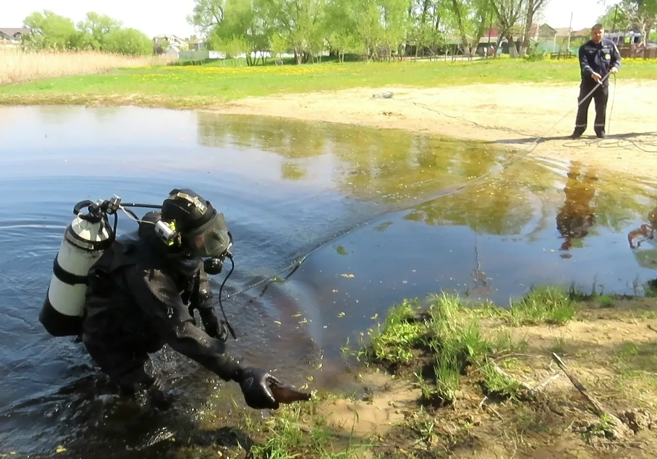В Новоусманском районе водолазы очистили дно водоемов в районе 3 популярных пляжей В Новоусманском районе водолазы очистили дно водоемов в районе 3 популярных пляжей