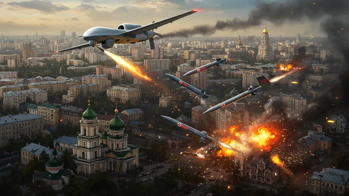 Украина атаковала Москву и Ростовскую область — есть пожары и разрушения