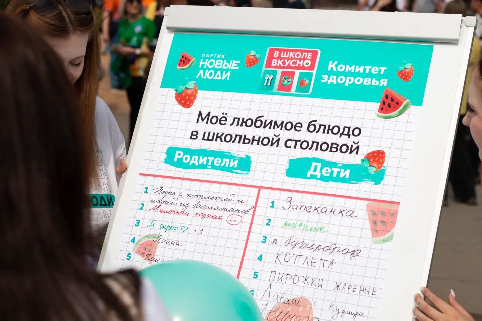 Борщ, котлета с пюре, компот: «Новые люди» узнали о любимых блюдах детей и предложили поменять подход к питанию в школах